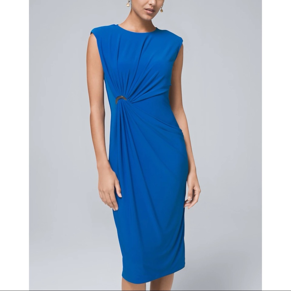 NWOT WHBM Jersey Midi Dress sz XXS